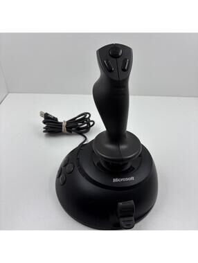 Microsoft SIDEWINDER JOYSTICK X05-92626 Computer PC USB Tested Working